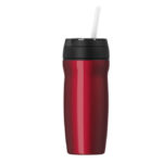 Timolino Cruise Line Steel Vacuum Tumbler Short 400ml Κόκκινος Θερμός Για Καφέ η Τσάι