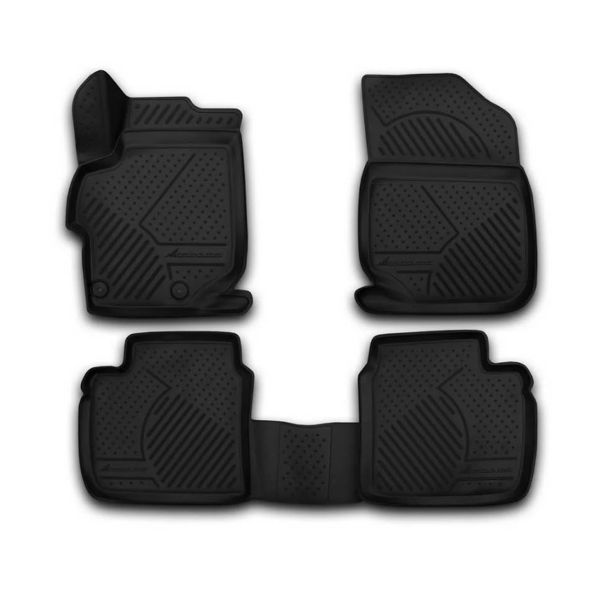 CITROEN C-ELYSEE 4D 2012+ ΜΑΡΚΕ ΠΑΤΑΚΙΑ ΣΕ ΣΚΑΦΗ TPE ΛΑΣΤΙΧΟ ΣΕ ΜΑΥΡΟ ΧΡΩΜΑ NOVLINE - 4 ΤΕΜ.