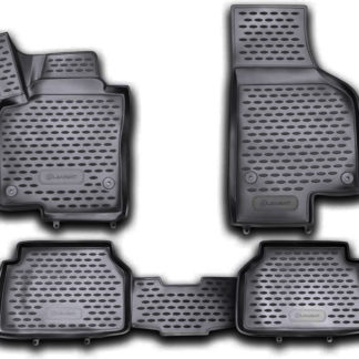 VW TIGUAN 5D 10/2007-2016 ΜΑΡΚΕ ΠΑΤΑΚΙΑ ΣΕ ΣΚΑΦΗ TPE ΛΑΣΤΙΧΟ ΣΕ ΜΑΥΡΟ ΧΡΩΜΑ NOVLINE - 4 ΤΕΜ.