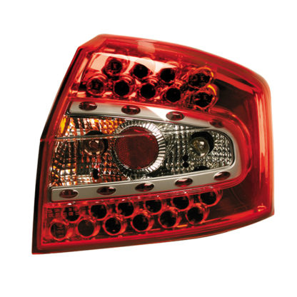 ΦΑΝΑΡΙΑ ΠΙΣΩ LED AUDI A4 11/2000-12/2004 RED - 2 TEMAXIA