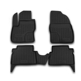 FORD KUGA 5D 2008+ ΜΑΡΚΕ ΠΑΤΑΚΙΑ ΣΕ ΣΚΑΦΗ TPE ΛΑΣΤΙΧΟ ΣΕ ΜΑΥΡΟ ΧΡΩΜΑ NOVLINE - 4 ΤΕΜ.