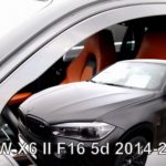 ΑΝΕΜΟΘΡΑΥΣΤΕΣ ΓΙΑ BMW X6 F16 5D 2014-2019  ΖΕΥΓΑΡΙ ΑΠΟ ΕΥΚΑΜΠΤΟ ΦΙΜΕ ΠΛΑΣΤΙΚΟ HEKO - 2 ΤΕΜ.