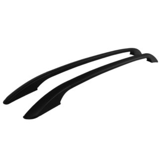 OPEL VIVARO 2014-2019 / RENAULT TRAFIC 2014-2019 / TALENTO ΠΑΡΑΛΛΗΛΕΣ ΜΠΑΡΕΣ ΟΡΟΦΗΣ ΑΛΟΥΜΙΝΙΟΥ ΜΑΥΡΕΣ SOLID L1 OMTEC - 2 TEM.