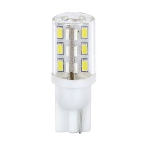 T10 10-30V W2,1×9,5d 175lm (καρφωτό) Λευκό Διάθλασης MEGA-LED 45 CREE-LED BLISTER 2τεμ.