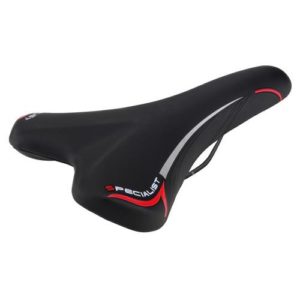 Σέλα ποδηλάτου (270x150mm /450gr ) μαύρη/κόκκινη Dynamic MTB/Racing S-8 Selle/Saddles Specialist