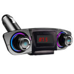 Fm Transmitter M20 Με Bluetooth, 2 USB Και Οθόνη LCD Μαύρο 1 Τεμάχιο