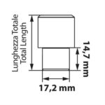 Μπουλόνια Ασφαλείας 12x1,5 15/35mm (21) ίσια ULTRA HIGHT SECURITY J030