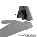 Βάση - Αντάπτορας Τεμπέλη Ειδική για VW GOLF 6 2008-2012 (ΑΚΥΡΩΝΕΙ ΤΗ ΘΥΡΑ AUX) Rati σε μαύρο χρώμα - 1 Τεμάχιο