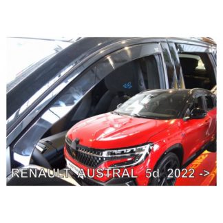 RENAULT AUSTRAL 5D 2022+ ​ΖΕΥΓΑΡΙ ΑΝΕΜΟΘΡΑΥΣΤΕΣ ΑΠΟ ΕΥΚΑΜΠΤΟ ΦΙΜΕ ΠΛΑΣΤΙΚΟ HEKO - 2 ΤΕΜ.