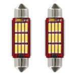 Λάμπες 12 Led Canbus Σωληνωτή 36mm 100280 2 Τεμάχια