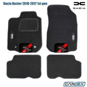 Dacia Duster 2010-2017 1st gen – Μαρκέ Πατάκια Αυτοκινήτου μοκέτα Eco-Line 4τμχ της Cardex