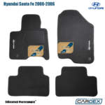 Πατάκια Αυτοκινήτου Hyundai Santa Fe 2000-2006 Μαρκέ μοκέτα Velourtec™ 4τμχ της Cardex