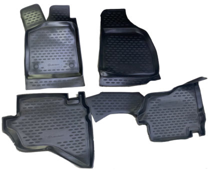 FORD RANGER 2007-2011 ΜΑΡΚΕ ΠΑΤΑΚΙΑ ΣΕ ΣΚΑΦΗ TPE ΛΑΣΤΙΧΟ ΣΕ ΜΑΥΡΟ ΧΡΩΜΑ NOVLINE - 4 ΤΕΜ.