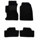 Μοκέτες Αυτοκινήτου Συμβατές Με Skoda Fabia 2006+ Μαύρες 4Τμχ