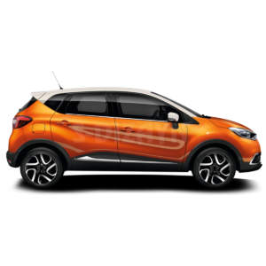 TRIM ΠΑΡΑΘΥΡΩΝ 4ΤΕΜ ΑΝΟΞ.ΑΤΣΑΛΙ ΧΡΩΜΙΟ ΓΙΑ RENAULT CAPTUR SUV 2013+