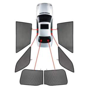 VW GOLF ESTATE 2020+ ​ΚΟΥΡΤΙΝΑΚΙΑ ΜΑΡΚΕ CAR SHADES – 6 ΤΕΜ.