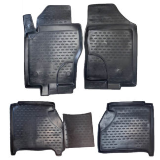 NISSAN NAVARA D40 2010+ (ΜΕ ΚΟΥΤΙ ΠΙΣΩ ΑΠΟ ΤΟ ΚΑΘΙΣΜΑ) ΜΑΡΚΕ ΠΑΤΑΚΙΑ ΣΕ ΣΚΑΦΗ TPE ΛΑΣΤΙΧΟ ΣΕ ΜΑΥΡΟ ΧΡΩΜΑ NOVLINE - 4 ΤΕΜ.​