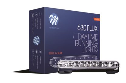 ΦΩΤΑ ΗΜΕΡΑΣ DRL 12/24V 630 FLUX ΠΡΟΣΘΕΤΟ DAYTIME ΔΙΕΘΝΗ ΜΕ 18LED 180x34x22mm M-TECH - 2 TEM.