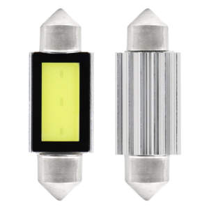 ΛΑΜΠΑΚΙΑ ΠΛΑΦΟΝΙΕΡΑΣ 39mm 12V 5.600K COB LED CAN-BUS AMIO – 2 ΤΕΜ.