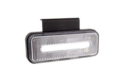 ΦΩΣ ΟΓΚΟΥ ΦΟΡΤΗΓΟΥ LED ΛΕΥΚΟ 10-30V 124x49x22mm ΑΔΙΑΒΡΟΧΟ OM-02-W AMIO 1ΤΕΜ.