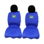 Πλατοκαθίσματα Αυτοκινήτου Πετσετέ Donald Duck "Gone Mad" Μπλε 2 Τεμάχια