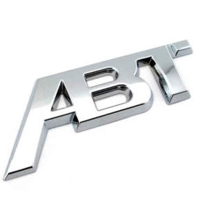 Αυτοκόλλητο Σήμα Τύπου "ABT" 11.5×5.5cm 1Τμχ