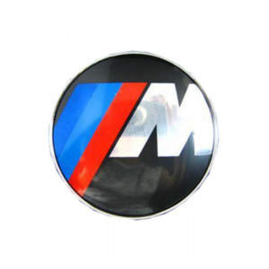 Σήμα Αυτοκόλλητο Τύπου BMW "M" 8cm 1 Τεμάχιο
