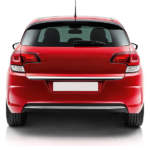 TRIM ΜΑΡΚΕ ΠΟΡΤ ΠΑΓΚΑΖ ΜΕΤΑΛΛΙΚΟ ΓΙΑ CITROEN C4 HB 2010+