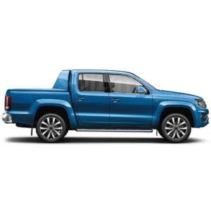 ΤΡΙΜ ΠΑΡΑΘΥΡΩΝ 4ΤΕΜ ΑΝΟΞ.ΑΤΣΑΛΙ ΧΡΩΜΙΟ ΓΙΑ VW AMAROK 2H 2010+