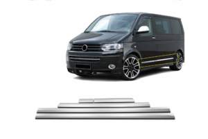 ΔΙΑΚΟΣΜΗΤΙΚΗ ΦΑΣΑ ΠΟΡΤΑΣ ΧΡΩΜΙΟ 5ΤΕΜ. (S.CHASSIS) ΓΙΑ VW T5 TRANSPORTER 2010-2015