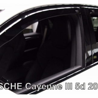 PORSCHE CAYENNE 5D 2017+ - ΑΝΕΜΟΘΡΑΥΣΤΕΣ ΣΕΤ ΑΝΕΜΟΘΡΑΥΣΤΕΣ ΑΥΤΟΚΙΝΗΤΟΥ ΑΠΟ ΕΥΚΑΜΠΤΟ ΦΙΜΕ ΠΛΑΣΤΙΚΟ HEKO - 4 ΤΕΜ.