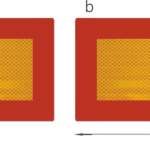 Amio - ΑΝΑΚΛΑΣΤΗΡΕΣ ΦΟΡΤΗΓΟΥ ΚΟΚΚΙΝΟ/ΚΙΤΡΙΝΟ 565x200mm 2ΤΕΜ. (E52299/AM)