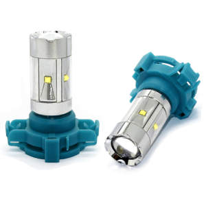 PSY24W 12/24V PGU20-4 7W LED 8xCREE PREMIUM ΛΕΥΚΟ 1ΤΕΜ.