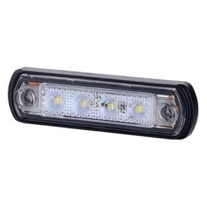 ΦΩΣ ΟΓΚΟΥ LD675 12/24V 4LED HORPOL ΛΕΥΚΟ (10,5 x 3 cm) -1ΤΕΜ.