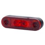 ΦΩΣ ΟΓΚΟΥ LD958 12/24V 2LED HORPOL ΚΟΚΚΙΝΟ (7,9 x 2,4 cm) -1ΤΕΜ.