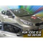 ΑΝΕΜΟΘΡΑΥΣΤΕΣ ΓΙΑ KIA CEED II 5D 05/2012-2018 ΖΕΥΓΑΡΙ ΑΠΟ ΕΥΚΑΜΠΤΟ ΦΙΜΕ ΠΛΑΣΤΙΚΟ HEKO - 2 ΤΕΜ.