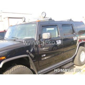 HUMMER H2 2002-2009 5D ΣΕΤ ΑΝΕΜΟΘΡΑΥΣΤΕΣ ΑΥΤΟΚΙΝΗΤΟΥ ΑΠΟ ΕΥΚΑΜΠΤΟ ΦΙΜΕ ΠΛΑΣΤΙΚΟ HEKO - 4 ΤΕΜ.