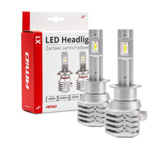 ΛΑΜΠΕΣ LED X1 SERIES H1 10-16V 40W 6.500K 4400lm +400% ΑMiO – 2 TEM.