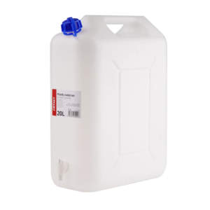 ΜΠΕΤΟΝΙ ΝΕΡΟΥ 20L ΟΡΙΖΟΝΤΙΑΣ ΧΡΗΣΗΣ ΠΛΑΣΤΙΚΟ ΛΕΥΚΟ ΜΕ ΒΡΥΣΑΚΙ 34cm x 15cm x 45cm ΑMiO – 1 TEM.