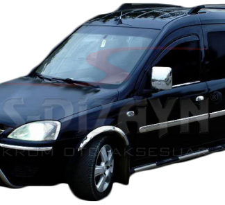 OPEL COMBO C MINI VAN 2001-2011 ΔΙΑΚΟΣΜΗΤΙΚΗ ΦΑΣΑ ΠΟΡΤΑΣ ΧΡΩΜΙΟ 4ΤΕΜ.