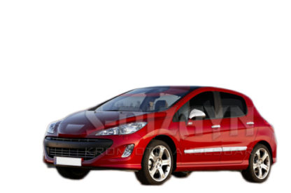 PEUGEOT 308 HB 5D/SW 2007-2013 ΔΙΑΚΟΣΜΗΤΙΚΗ ΦΑΣΑ ΠΟΡΤΑΣ ΧΡΩΜΙΟ 4ΤΕΜ.