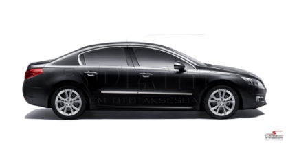 PEUGEOT 508 SD/SW 2010+ ΠΛΑΙΝΟ ΠΡΟΣΤΑΤΕΥΤΙΚΟ TRIM ΠΟΡΤΑΣ ΑΤΣΑΛΙ+ΠΛΑΣΤΙΚΟ ΧΡΩΜΙΟ 8ΤΕΜ