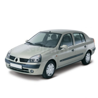 RENAULT CLIO SYMBOL SEDAN 99-06 TRIM ΠΑΡΑΘΥΡΩΝ 4ΤΕΜ ΑΝΟΞ.ΑΤΣΑΛΙ ΧΡΩΜΙΟ