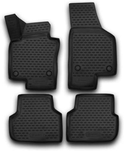 VW JETTA 4D 2010-2018 ΜΑΡΚΕ ΠΑΤΑΚΙΑ ΣΕ ΣΚΑΦΗ TPE ΛΑΣΤΙΧΟ ΣΕ ΜΑΥΡΟ ΧΡΩΜΑ NOVLINE - 4 ΤΕΜ.