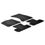 ΠΑΤΑΚΙΑ ΣΕ ΣΚΑΦΗ ΛΑΣΤΙΧΟ ΓΙΑ AUDI Q5 11/2008-02/2017 SUMISURA ΣΕ ΜΑΥΡΟ ΧΡΩΜΑ ME ΚΟΥΜΠΩΜΑΤΑ LAMPA - 4 ΤΕΜ.