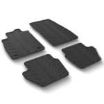 ΠΑΤΑΚΙΑ ΣΕ ΣΚΑΦΗ ΛΑΣΤΙΧΟ ΓΙΑ FORD FIESTA 3D / 5D 06/2017+ / FORD PUMA 11/2019+ SUMISURA ΣΕ ΜΑΥΡΟ ΧΡΩΜΑ ME ΚΟΥΜΠΩΜΑΤΑ LAMPA - 4 ΤΕΜ.