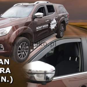 ΑΝΕΜΟΘΡΑΥΣΤΕΣ ΓΙΑ NISSAN NAVARA D23 4D 2014+ / NP300 2014+ ΖΕΥΓΑΡΙ ΑΠΟ ΕΥΚΑΜΠΤΟ ΦΙΜΕ ΠΛΑΣΤΙΚΟ HEKO – 2 ΤΕΜ.