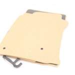 Πατάκια μοκέτα για Toyota Land Cruiser J120 (2003-2009) / J150 (2009+) - 3 πορτο μπεζ - 4τμχ.