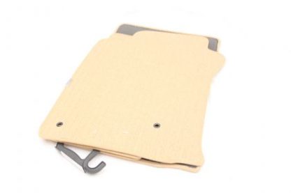 Πατάκια μοκέτα για Toyota Land Cruiser J120 (2003-2009) / J150 (2009+) - 3 πορτο μπεζ - 4τμχ.