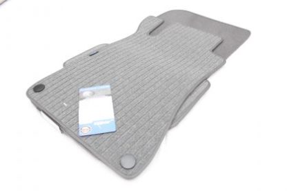 Πατάκια μοκέτα Petex για Mercedes W203 (2000-2007) γκρι - 4τμχ.